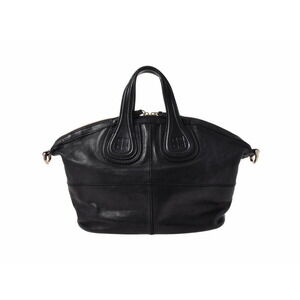 Givenchy Nightingale black leather